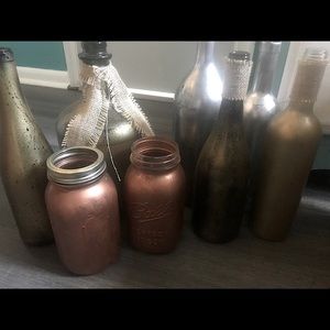 Mixed Colored Jars